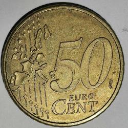 ALMANYA   2002 F     50  EURO CENT