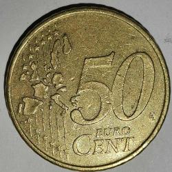 ALMANYA   2002 G     50  EURO CENT