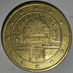 AVUSTURYA  2002     50  EURO CENT