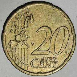 YUNANİSTAN  2002    20  EURO CENT