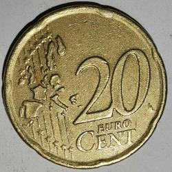 YUNANİSTAN  2002    20  EURO CENT