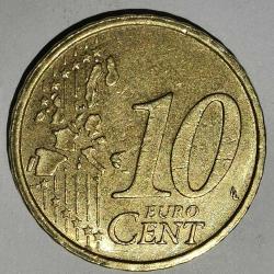 İTALYA  2002    10  EURO CENT