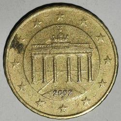 ALMANYA  2002 A    10  EURO CENT