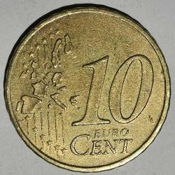 ALMANYA  2002 A    10  EURO CENT