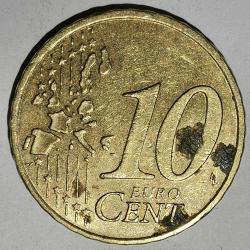 ALMANYA  2002 D    10  EURO CENT