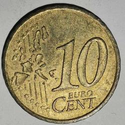 FRANSA  2001    10  EURO CENT
