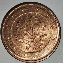 ALMANYA  2022 F     2  EURO CENT