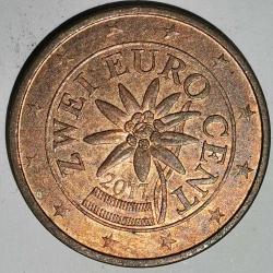 AVUSTURYA    2017     2  EURO CENT