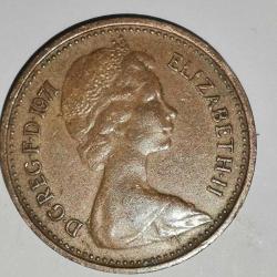 İNGİLTERE   1971     1/2   PENNY