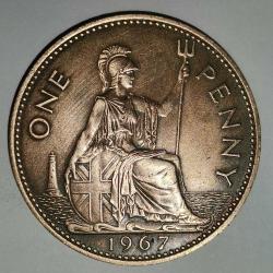 İNGİLTERE   1967    1 PENNY
