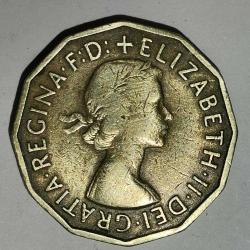 İNGİLTERE   1956    3  PENCE