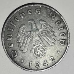 NAZİ  ALMANYA  1942 G      10   PFENNIG