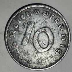 NAZİ  ALMANYA  1942 G      10   PFENNIG