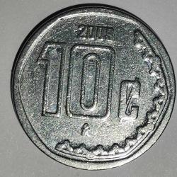 MEKSİKA  2010   10 CENT