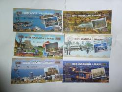 OSMANLI PADİŞAHLARI VE İLLERİMİZ KONULU HATIRA PARA SETİ TEDAVÜL PARASI DEĞİL HATIRA AMAÇLI .ÜZERLERİ SERİ NOLU 21 ADET