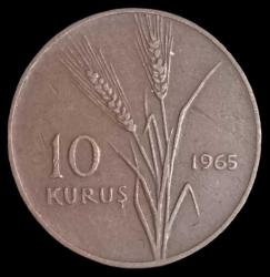 1965 10 Kuruş