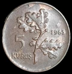 1965 5 Kuruş