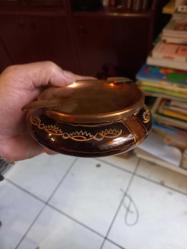 Erzincan işi kalem işçilik Bakır Küllük iki adet