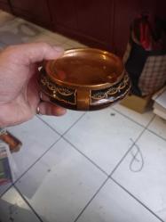 Erzincan işi kalem işçilik Bakır Küllük iki adet