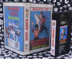 DRAGON'UN GAZABI 1976 YEŞİLÇAM DUBLAJ 16mm. TELESİNE VHS