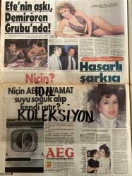 HAFTA SONU DERGİ - GAZETESİ DOĞUM GÜNÜ HEDİYESİ (TURKİSH MAGAZINE - NEWSPAPER) - TAM TAKIM 14 SAYFADIR - 26 EYLÜL 1986 - Sayı:39 -Yasemin erkut-Zerrin Özer-İlyas Salman-Hakan Ural-Banu Alkan-Ahu Tuğba-Faruk Tınaz-Mehmet Ali erbil-İbrahim tatlıses-Ahmet Kocaevli-Yağız özal-Alev Sayın-Merih Akalın-Adnan Güngör-Hülya Yiğitalp-Vasfi Rıza Zobu-Erdoğan Demirören-Yıldırım Demirören-Nesrin Nurluer-Tikofiş Hasan-Ferhan Şensoy-Füze Güney-Tarık Akan-Zerrin-Selçuk Ural-Banu Alkan-Ahu Tuğba-Osman Yağmurdereli-Yaşar Alptekin-Erden Gündoğdu-Coşkun Gönder-Murtaza Elgin-Ünal Narçın-Sevim Tuna-Ayşe Mine-Küçük Emrah-Nuri Gül Kaya-Erdoğan Demirören-Yıldırım Demirören-Samime Sanay-Türkan Şoray-Yüksel Uzel-Lale Tara-Şark Tara-Bülent Ersoy-Zeki Müren-Hasan Oktay-Muazzez Abacı-Kenan Kalav-Ayşe Yücesoy-Bülent Yücesoy-Nazlı Öztezoğan-Bingül Meral-Ülke Meral-Turgut İlhan-Ayşegül İlhan-Zeynep İşmen-Bülent İşmen-Münir Morova-Perihan Morova-Bige Erkmen-Selma Akova-Serdar Akova-Esin Akduman-Hasan Akduman-Gürşat Güve