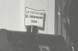 KÖŞK SİNEMASI - İZMİT / İLK TÜRK YERLİ MALI 35 MM. SİNEMA MAKİNESİ FOTOĞRAFI...