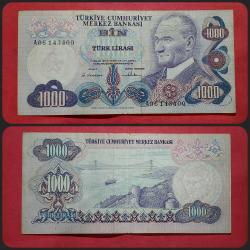 6. EMİSYON 1000 TÜRK LİRASI