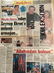 HAFTA SONU DERGİ - GAZETESİ DOĞUM GÜNÜ HEDİYESİ (TURKİSH MAGAZINE - NEWSPAPER) - TAM TAKIM 14 SAYFADIR - 4 NİSAN 1986 - Sayı:14 -Ahu Tuğba Yamyamlarla Sevişiyor-Ahu Tuğba-Kenan Kalav-Cemil Turan-Erciüment Batanay-Aynur Aydan-Nil Burak-Nilüfer-Nazan Şoray-Gülistan Okan-İlhan İrem-Necla Nazır-Nihat Fırat-Banu-Hulya Yiğit-Berrin Tuncel-Kadir İnanır-Semra Özal-Mükerrem Berk-Hasan Kazankaya-Egemen Bostancı-Ayşen Gökçe-Erol Günaydın-Altan Erkekli-İlyas Salman-Zeynep Ekran-Serpil Benay-Göker Birdal-Selçuk Gürel-Zerrin Özer-Azra Balkan-Orhan Akçan-Kaya Kırbaş-İlhan Sekmen-Safiye Sekmen-Ali Sekmen-Benay Akdolan-Alp Sekmen-Gülden Sekmen-Elçin Kuzubaşıoğlu-Erol Kuzubaşıoğlu-Vural Türker-Robert Cain-Mustafa Öztürk-Jane King-Doğan Erden-Irene Growcott-Ufuk Saracaoğlu-Eugene Holl-Serpil Öztürk-Deniz Erden-Altug Ergin-Gülay Ergin-Münevver Elagoz-Ali Sayar-Gönül Yazar-Can Ustüngel-Yasemin Ustüngel-Murat Elagoz-Emre Erdi-Hanzade Erdi-Noyan Birol-Fidan Birol-Ümit Birkan-Cem Birkan-Melih Yıldızlar-Üge Yı