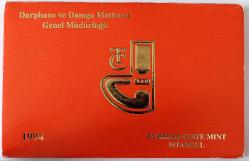 Türkiye Cumhuriyet 1994 Yılı darphane Seti    1994 1000/5000 Lira Mevcuttur  (Resimlere Dikkat Edin )