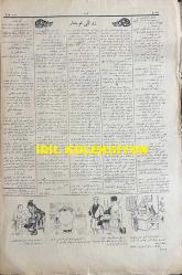 Osmanlıca Akbaba Mizah Dergisi-Gazetesi, Orijinal Dönem Basım, (Ottoman Magazine-Newspaper) - 27 Ağustos 1925 - Rumi: 27 Ağustos 1341 - Sayı: 285 - Karikatürist Ramiz Gökçe'nin Musul Meselesine Dair Kral Faysal'ı Tasvir Eden Çalışması: İngilizler, Musulumuzu Gasp Edebilmek İçin Kral Faysal'ı Cemiyet-i Akvam'a Sevk Ediyorlar 