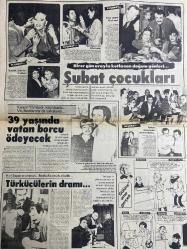 HAFTA SONU DERGİ - GAZETESİ DOĞUM GÜNÜ HEDİYESİ (TURKİSH MAGAZINE - NEWSPAPER) - SADECE 10 SAYFADIR - 2 MART 1984 - Sayı:10 -İbrahim Tatlıses-Perihan Savaş-Emel Sayın-Müjde Ar-Ahu Tuğba-Banu Alkan-Yaprak Özdemiroğlu-Nilgün Kaan-Ayten Erman-Cüneyt Arkın-Huri Sapan-Bedia Akartürk-Sezer Güvenirgil-Mine San-Eşen Püsküllü-Burçin Orhon-Gülşen Bubikoğlu-Samir Yıldırım-Gülistan Okan-Deniz Akbulut-Samiye Sarıkaya-Samime Sanay-Kerem Yılmazer-Macit Gökberk-Faruk Tınaz-Osman Yağmurdereli-Güngör Bayrak-Uğur Dündar-Tarık Akan-Ahu Tuğba-Türkan Şoray-Emel Sayın-İbrahim Tatlıses-Perihan Savaş-Müjde Ar-Banu Alkan-Yaprak Özdemiroğlu-Cüneyt Arkın-Bedia Akartürk-Huri Sapan-Sezer Güvenirgil-Gülistan Okan-Deniz Akbulut-Macit Gökberk
