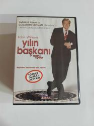 Yılın başkanı   robın williams   türkçe  dublaj   acılmamış ambalajında sıfır  koleksiyon klasik dvd  film YILMAZ VİDEO