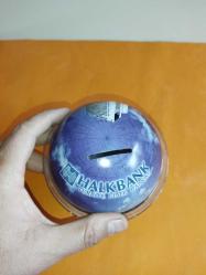 HALKBANK BANKA KUMBARASI - TENEKE RESİMLERDEKİ HALİ İLE halk bankasi