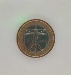 P51-------İTALYA MADENİ PARA 2002 1 EURO