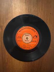 Ahmet Sezgin  : I - Çalkuşu II - Deryada Bir Salım Yok /45'lik Plak LP Vinly -Sahibinin Sesi Alameti Farika