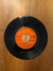 Ahmet Sezgin  : I - Çalkuşu II - Deryada Bir Salım Yok /45'lik Plak LP Vinly -Sahibinin Sesi Alameti Farika