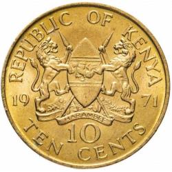 LOT.3 » Kenya 10 Cent ..1978