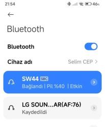 Subzero SW44 Hibrid (Bluetooth veya Kablolu) Katlanabilir Kulaklık (Yeni gibi Sorunsuz , İkinci El)