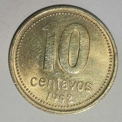 ARJANTİN  1992    10  CENTAVOS