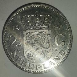 HOLLANDA 1980   2,5  GULDEN