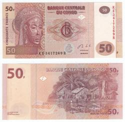Kongo 2013 Yılı 50 Frank ÇİL