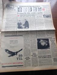 Yeni İstanbul Gazetesi - Turkish Newspaper - 6 Mart 1967 - CHP'de harp son safhada - İran'ın Petrol mücahidi Musaddık Dün öldü fotoğraf - yabancı Petrol şirketleri tenkit edildi - Habeşistan imparatoru Haile Selasiye'nin basın toplantısı Fotoğrafı - Milli Türk Talebe Birliği Kongresi sakin geçiyor - İstanbul'da 2000 yataklı hastane kuruluyor - lafını balla kestim hazırlayan Rauf Tamer - Fransa'da Dün seçim yapıldı - İstanbul Ankara İzmir Radyosu Programı - roman fikirler uyandıkça yazan Faruk Çiçeksoy Yazı Dizisi - İstanbul sinemalar tiyatrolar programı - Halit Alyüz'ün pullarla yaptığı çalışmalarının sergisi - ölümünün 47. Yıl dönümünde Ömer Seyfettin ve fıkraları - İki James Bond filmi daha çevriliyor - Pertev Bey'in üç kızı Münevver Ayaşlı Yazı Dizisi - Beşiktaş'la Galatasaray puanları paylaştılar 1 1 fotoğraf - PTT Karşıyaka'yı çok kolay yendi 4 0 - İzmirspor Altınordu'dan iki puan aldı - Spor Toto neticeleri - Konya'da hakim Mithat Turan Ertem dövüldü - Cumhurbaşkanı Cevdet Sunay