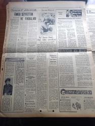 Yeni İstanbul Gazetesi - Turkish Newspaper - 6 Mart 1967 - CHP'de harp son safhada - İran'ın Petrol mücahidi Musaddık Dün öldü fotoğraf - yabancı Petrol şirketleri tenkit edildi - Habeşistan imparatoru Haile Selasiye'nin basın toplantısı Fotoğrafı - Milli Türk Talebe Birliği Kongresi sakin geçiyor - İstanbul'da 2000 yataklı hastane kuruluyor - lafını balla kestim hazırlayan Rauf Tamer - Fransa'da Dün seçim yapıldı - İstanbul Ankara İzmir Radyosu Programı - roman fikirler uyandıkça yazan Faruk Çiçeksoy Yazı Dizisi - İstanbul sinemalar tiyatrolar programı - Halit Alyüz'ün pullarla yaptığı çalışmalarının sergisi - ölümünün 47. Yıl dönümünde Ömer Seyfettin ve fıkraları - İki James Bond filmi daha çevriliyor - Pertev Bey'in üç kızı Münevver Ayaşlı Yazı Dizisi - Beşiktaş'la Galatasaray puanları paylaştılar 1 1 fotoğraf - PTT Karşıyaka'yı çok kolay yendi 4 0 - İzmirspor Altınordu'dan iki puan aldı - Spor Toto neticeleri - Konya'da hakim Mithat Turan Ertem dövüldü - Cumhurbaşkanı Cevdet Sunay