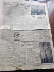 Yeni İstanbul Gazetesi - Turkish Newspaper - 28 Kasım 1955 - soysuzlaşma yazan Habib Edip Törehan Başmakale - Amerikan Sovyet iktisadi rekabeti arttı - Rus tehdidi ve Tahran - Rus liderleri Nikita Kruşçef Ve Mareşal Bulganin yeni delhide Mahatma Gandhi'nin küllerinin bulunduğu Samadiyi ziyaretten önce ayakkabıları çıkarttılar Fotoğrafı - Başvekil Adnan Menderes tarafından kabul edilen Rum Ortodoks kilisesi ileri gelenleri Park otel'den çıkarlarken Fotoğrafı - Adnan Menderes otomobille Dün Ankara'ya döndü - elektrikli tren seferleri yine başlayamıyor - küçük yaşımdan beri çocuk felcine müptela olan 14 yaşındaki İtalyan ressam Bruno Carati Fotoğrafı - yeni İstanbul'un hikayesi yolculuk yazan Mehmet Davaz Yazı Dizisi - pazartesi konuşmaları yazan Halide Edip Adıvar - Filarmoni Derneği On Yaşında - 1954 dünya güzeli Jacqueline Beer evlendi - Kunuri Savaşı'nın 5. Yıldönümü - deliorman yazan General Hamdi Gürsoy Yazı Dizisi - Anadolu abideleri yazan Aziz Ogan -  Beşiktaş Vefa berabere kaldı