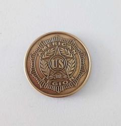 Retro  US American Legion Vietnam The Wall Bronze Token Madalya  Amerika