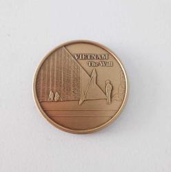Retro  US American Legion Vietnam The Wall Bronze Token Madalya  Amerika