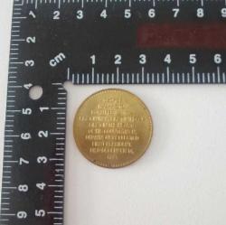 Retro İlk Başkan George Washington 1789-1797 Hatıra Parası  Token Madalya  Amerika