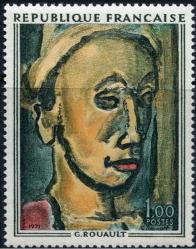 FRANSA 1971 RESSAM ROUAULT HOLLOW   TABLO YV: 1673