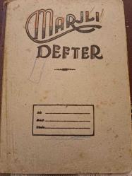 Defter- Işık Lisesi ilk kısım  Tabiat Defteri 1950 - Y üksel Ü.
