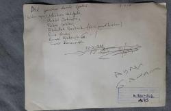 TÜRKİYE DEVRİMCİ İŞÇİ SENDİKALARI KONFEDERASYONU (DİSK) ESKİ GENEL BAŞKANLARINDAN SENDİKACI ABDULLAH BAŞTÜRK'ÜN ORİJİNAL BÜYÜK BOY FOTOĞRAFI - 24 x 18 cm EBADINDA - ABDULLAH BAŞTÜRK, DİSK YÖNETİM KURULU ÜYELERİ MUSTAFA AKTOLGALI, MUKBİL ZIRTILOĞLU, FEHMİ IŞIKLAR (GENEL SEKRETER), RIZA GÜVEN, KEMAL NEBİOĞLU ve TUNCER KOCAMANOĞLU İLE TOPLANTI HALİNDEYKEN ÇEKİLMİŞ BİR KARE... BÜYÜK BOY NET KALİTEDE BİR BASKI. ÖZEL ARŞİV. 22 MART 1978